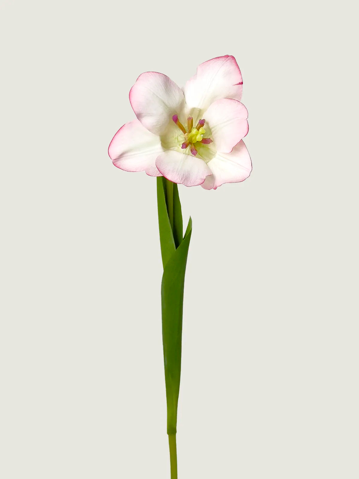 Real Touch Faux Dutch Tulip Bundle, Light Pink
