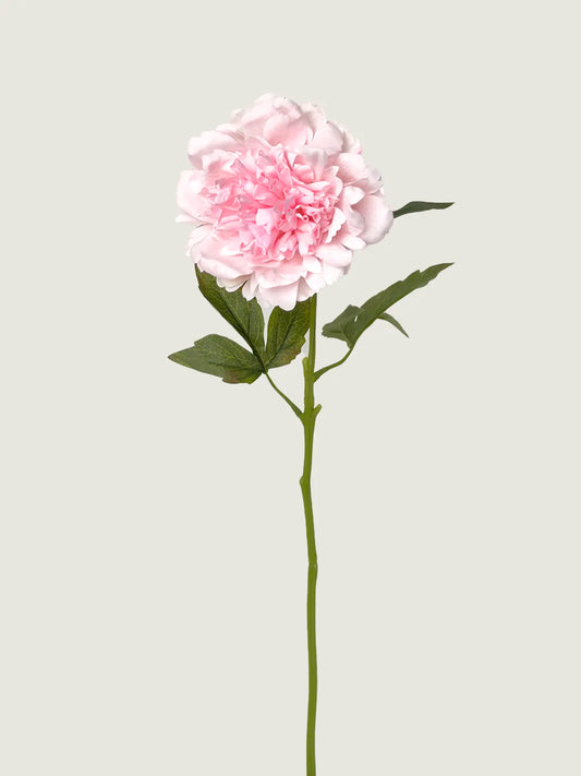 Real Touch Faux Peony, Peach Pink
