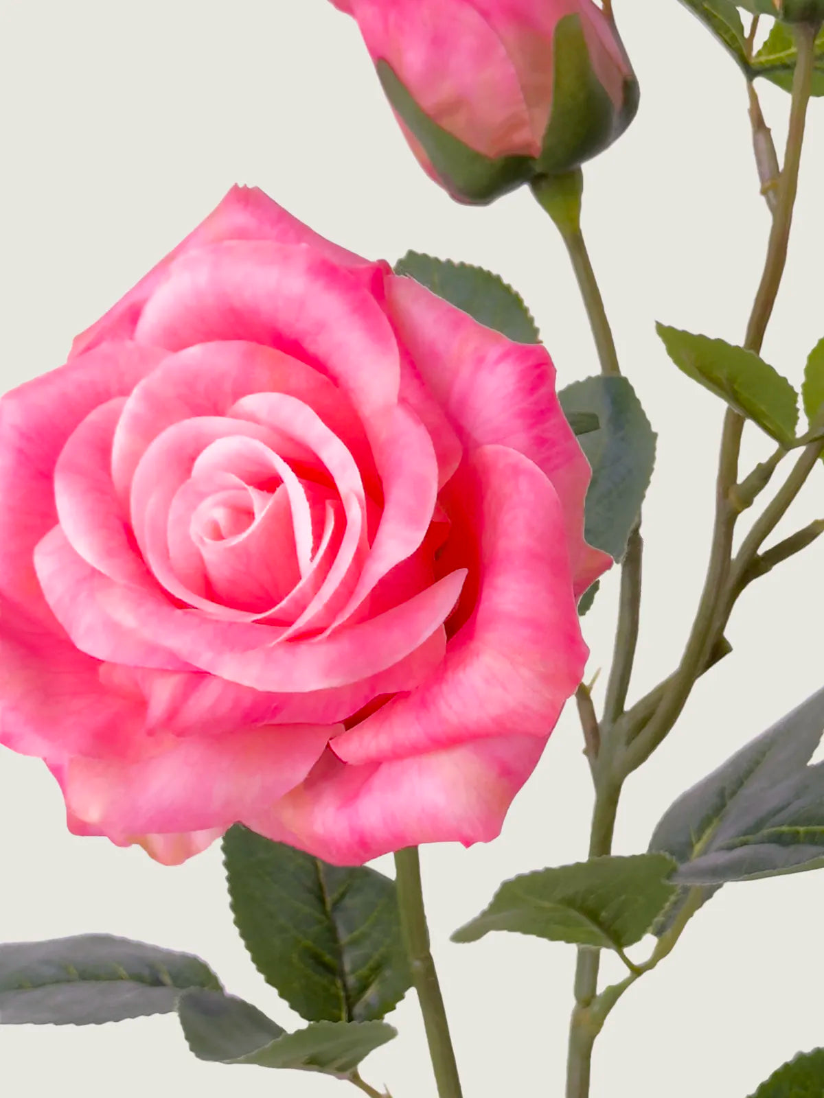 Real Touch Faux Rose, Magenta