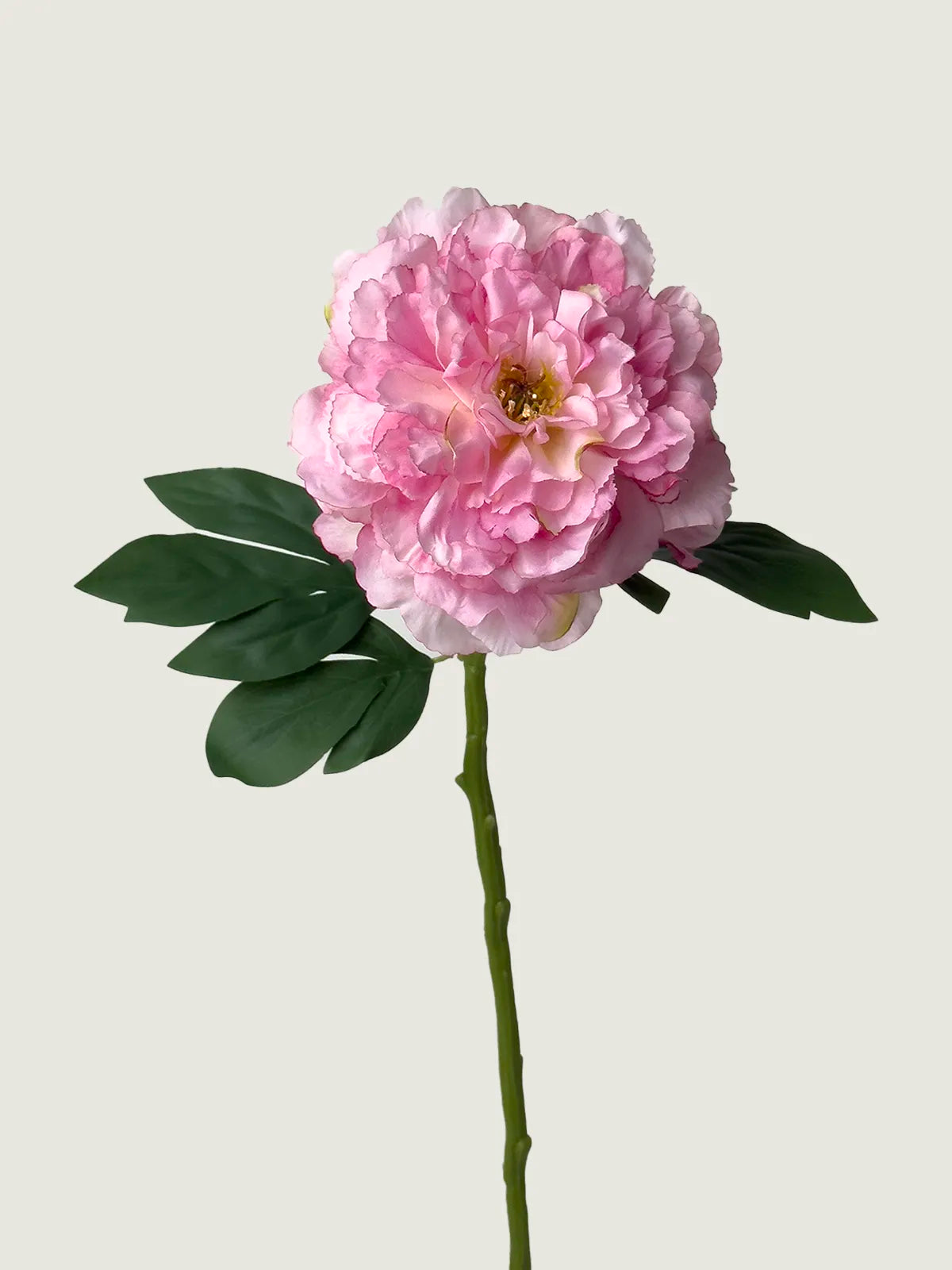 Faux Imperial Peony, Light Rose Pink